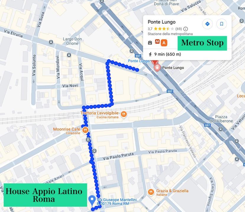 House Appio Latino Roma Leilighet Eksteriør bilde