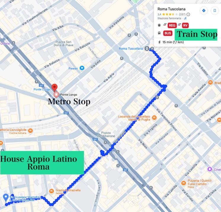 House Appio Latino Roma Leilighet Eksteriør bilde